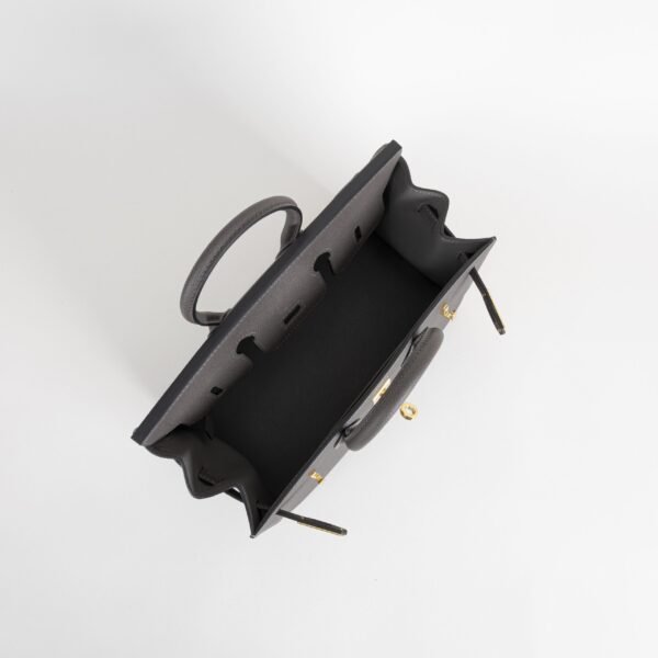 Australia Canberra Hermes Epsom Birkin Sellier 25CM 8F Etain Gold Hardware