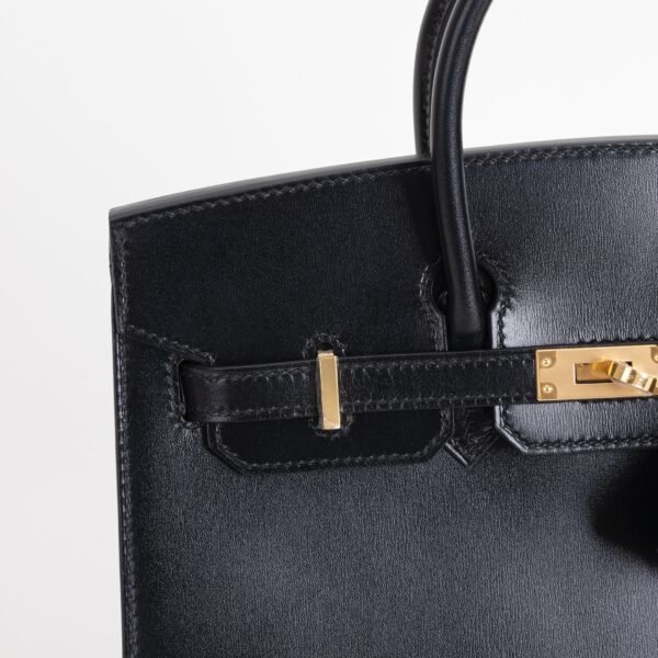 wsxc1748102894659_2 UK London Hermes Box Leather Birkin Sellier 25CM CK89 Noir Gold Hardware
