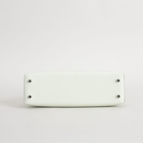 wsxc1748533786944_5-scaled-1 Hermes 0S Vert Fizz Epsom Leather Mini Kelly 19CM Silver Hardware