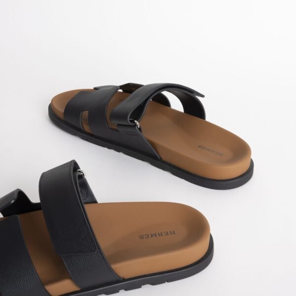 wsxc1749486980825_2-scaled-1 Handmade Hermes Shoes Epsom Chypre Sandals Black Size 34-44