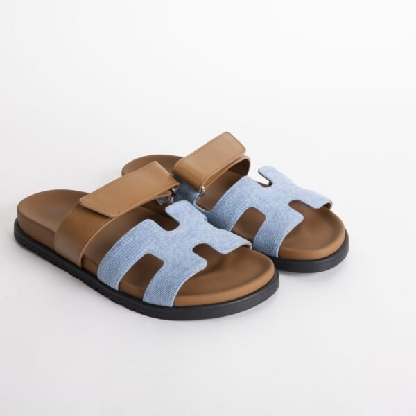 wsxc1749572983866_0-scaled-2 UAE Dubai Hemes Chypre Sandals Blue Jean Denim / 37 Gold Swift Leather Women’s Shoes