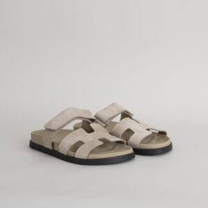 wsxc1749573600852_0-scaled-1 UK London Hermes Chypre Sandals Shoes 1F Argile Suede Leather Size34-42