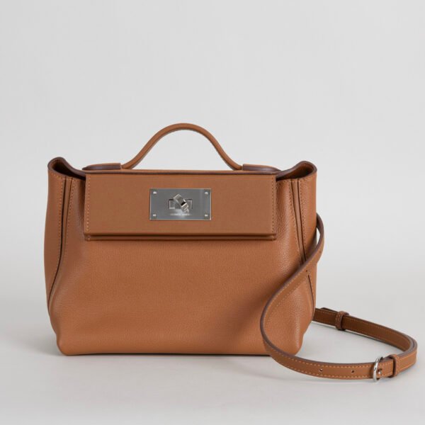 wsxc1749825469296_0 Hermes Bag Price Kelly 2424 Mini CK37 Gold Evercolor/ Swift Leather Silver Hardware