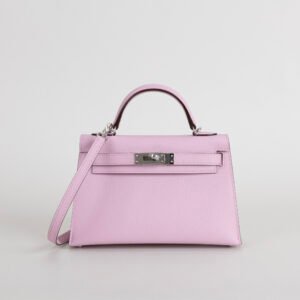 wsxc1751299650162_0 UK London Mini Kelly19CM Epsom Leather X9 Mauve Sylvestre Silver Hardware
