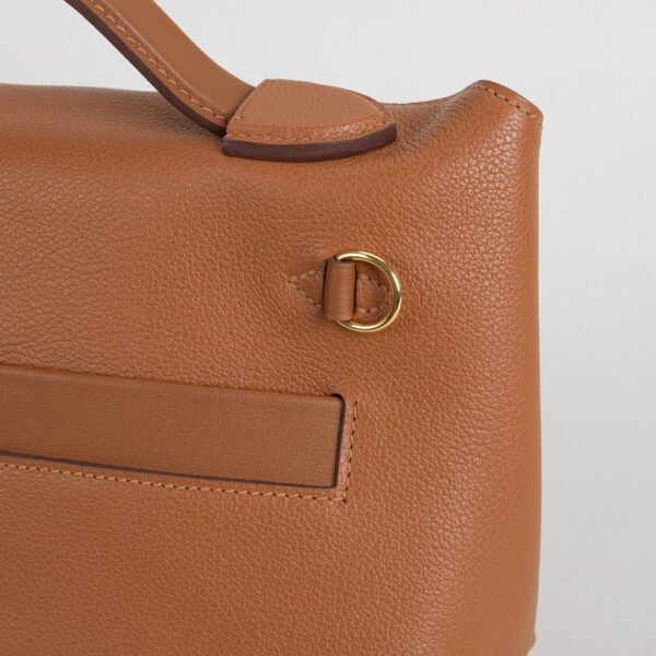 Women’s Tote Bag CC37 Gold Evercolor/ Swift Leather Kelly 2424 Mini Gold Hardware