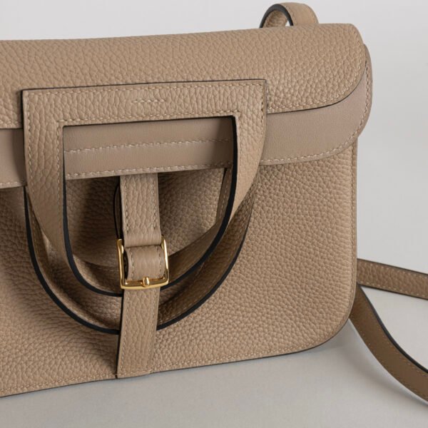 wsxc1755878346343_3 UAE Dubai S2 Gris Trench Clemence Leather Halzan 25CM Gold Hardware