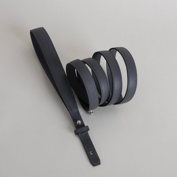 USA Los Angeles Kelly Depeches 25CM Clutch Bag Epsom Leather CK85 Ardoise Silver Hardware