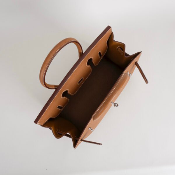 wsxc1756826781702_5 Full Handmade CK37 Gold Epsom Leather Birkin Sellier 30CM Silver Hardware