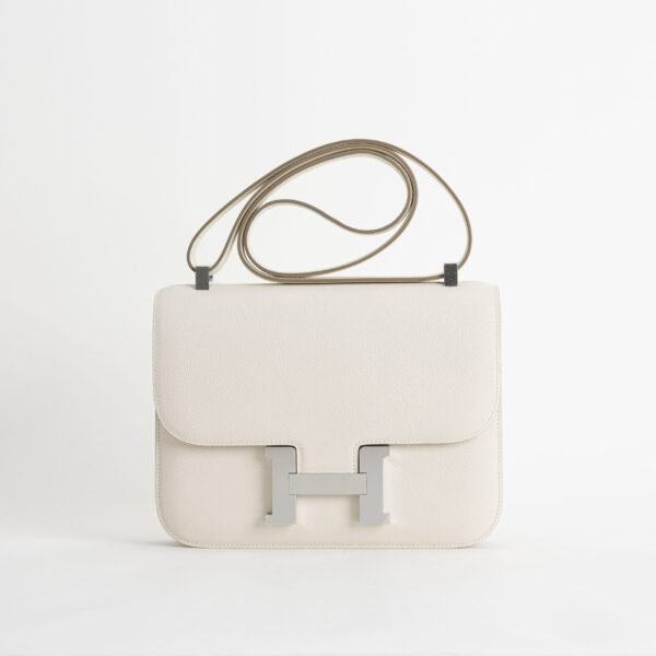 wsxc1757085997755_0-scaled-2 Women’s Shoulder Bag Constance 24CM Epsom Leather CK10 Craie Silver Hardware