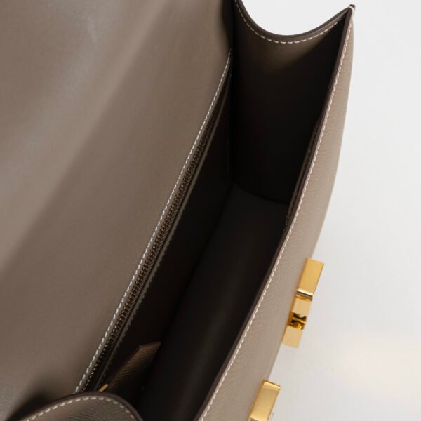 wsxc1757086055329_5 Australia Canberra Constance 24CM CC18 Etoupe Epsom Leather Gold Hardware