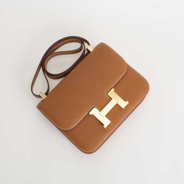 wsxc1757086183511_3 Women’s Bag CC37 Gold Epsom Leather Constance 24CM Gold Hardware