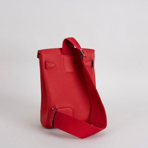 wsxc1757088203696_2 USA Washington Hac A Dos Togo Leather S3 Rouge De Coeur Silver Hardware