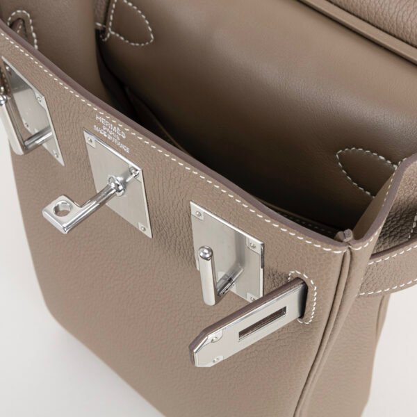 wsxc1757088207617_3 UAE Dubai Hac A Dos Togo Leather CK18 Etoupe Silver Hardware