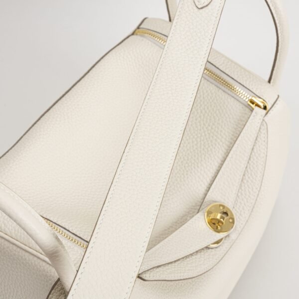 wsxc1758551958814_3-scaled-1 Full Handmade Clemence Leather CC10 Craie Lindy 26CM Gold Hardware