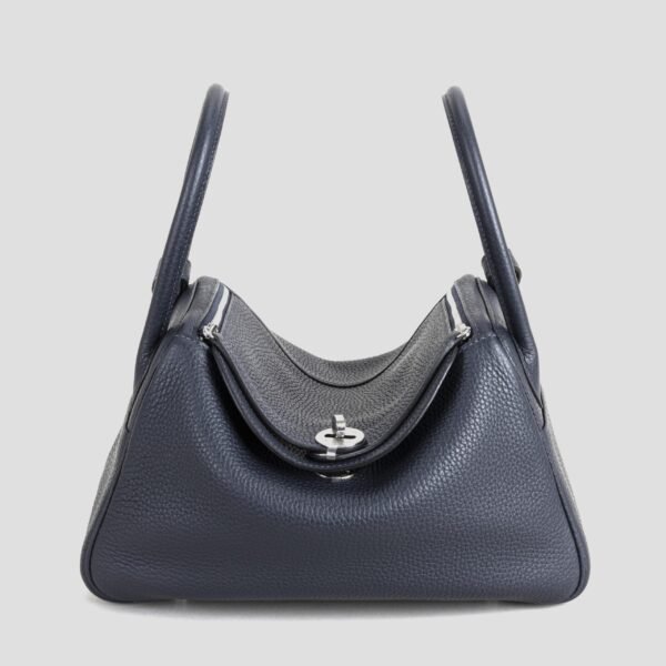 wsxc1758552102875_0-scaled-1 UAE Dubai Lindy 26CM Clemence Leather 2Z Blue Nuit Silver Hardware