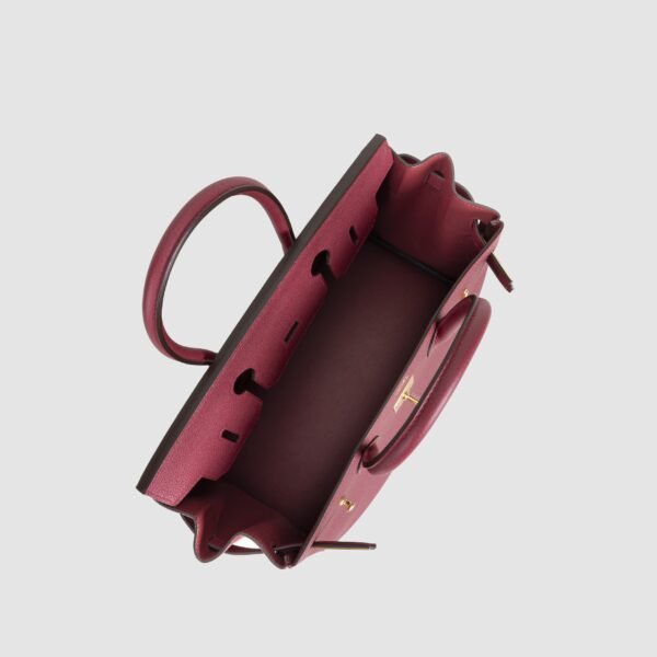 Full Handmade Togo Leather Birkin 30CM Q5 Rouge Casaque Gold Hardware