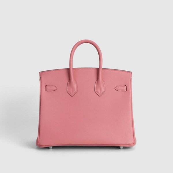 wsxc1759856259859_1-scaled-1 Hermes Bag Boutique Swift Leather Birkin 25CM 8W Rose Azalee Silver Hardware