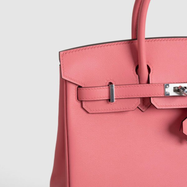 wsxc1759856259859_2 Hermes Bag Boutique Swift Leather Birkin 25CM 8W Rose Azalee Silver Hardware