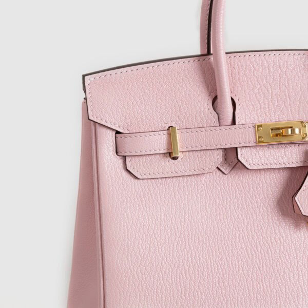 wsxc1759856679640_2 UAE Dubai Hermes Birkin 25CM Chevre Leather 3Q Rose Sakura Gold Hardware