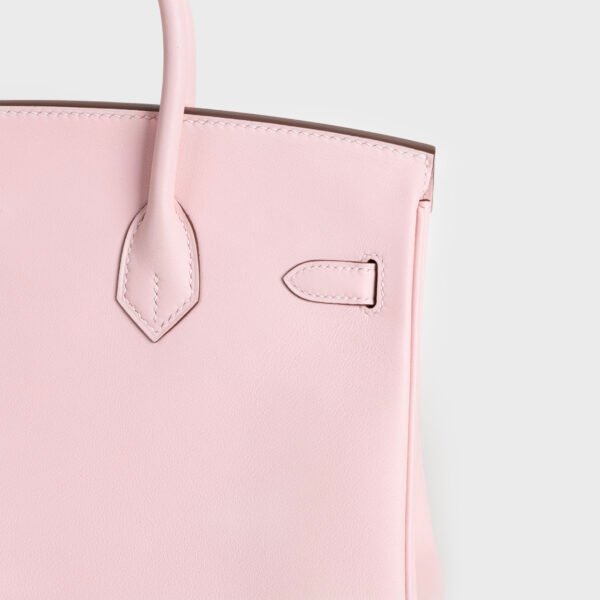 wsxc1759856680877_3 Women’s Tote Bag 3Q Rose Sakura Swift Leather Birkin 25CM Silver Hardware