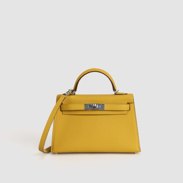 wsxc1760108781168_0-1-scaled-1 Canada Toronto Hermes Mini Kelly 19CM Epsom Leather 9D Amber Silver Hardware