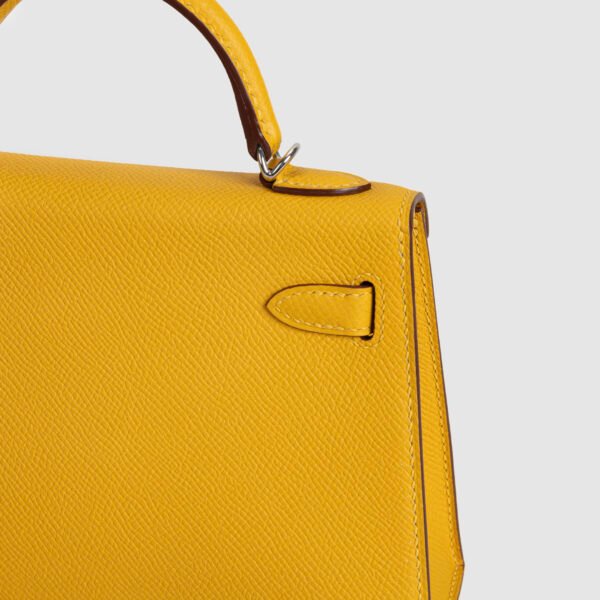 wsxc1760108781168_3 Canada Toronto Hermes Mini Kelly 19CM Epsom Leather 9D Amber Silver Hardware
