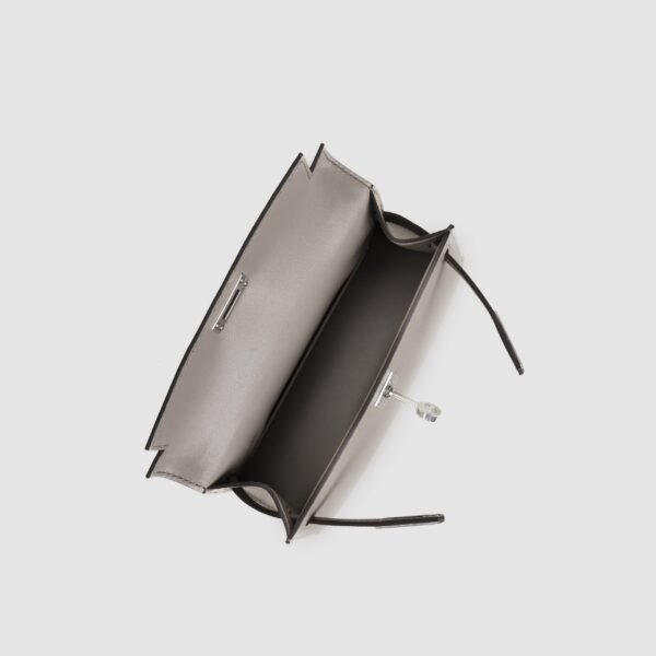 wsxc1760632790001_4-scaled-1 UK London Mini Kelly 19CM Epsom Leather M8 Gris Asphalt Silver Hardware