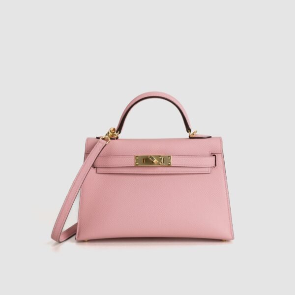 wsxc1760633000346_0-scaled-2 Hermes Evening Bag Mini Kelly 19CM Epsom Leather 1Q Rose Confetti Gold Hardware