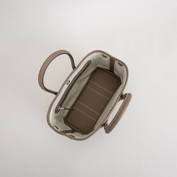 wsxc1762613150230_4 Hermes 2025 New Garden Party Mini 23 Negonda Leather CK18 Etoupe Silver Hardware