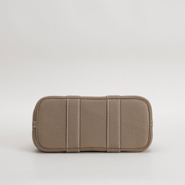 wsxc1762613150230_5 Hermes 2025 New Garden Party Mini 23 Negonda Leather CK18 Etoupe Silver Hardware