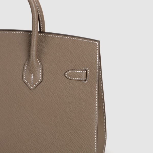 Canada Toronto Hermes Birkin Sellier 25CM CC18 Etoupe Epsom Leather Gold Hardware