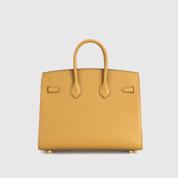 Full Handmade Hermes Epsom Leather Birkin Sellier 25CM 2S Sesame Gold Hardware